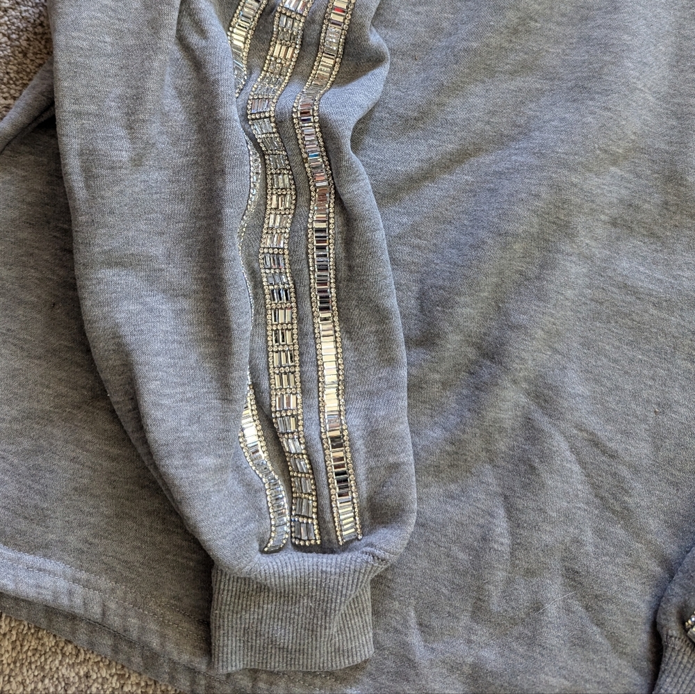 UO Rhinestone Hoodie - Picture 3 of 5